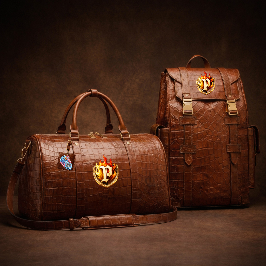 Playa’s Anthem Genuine Alligator Leather Duffle Bag