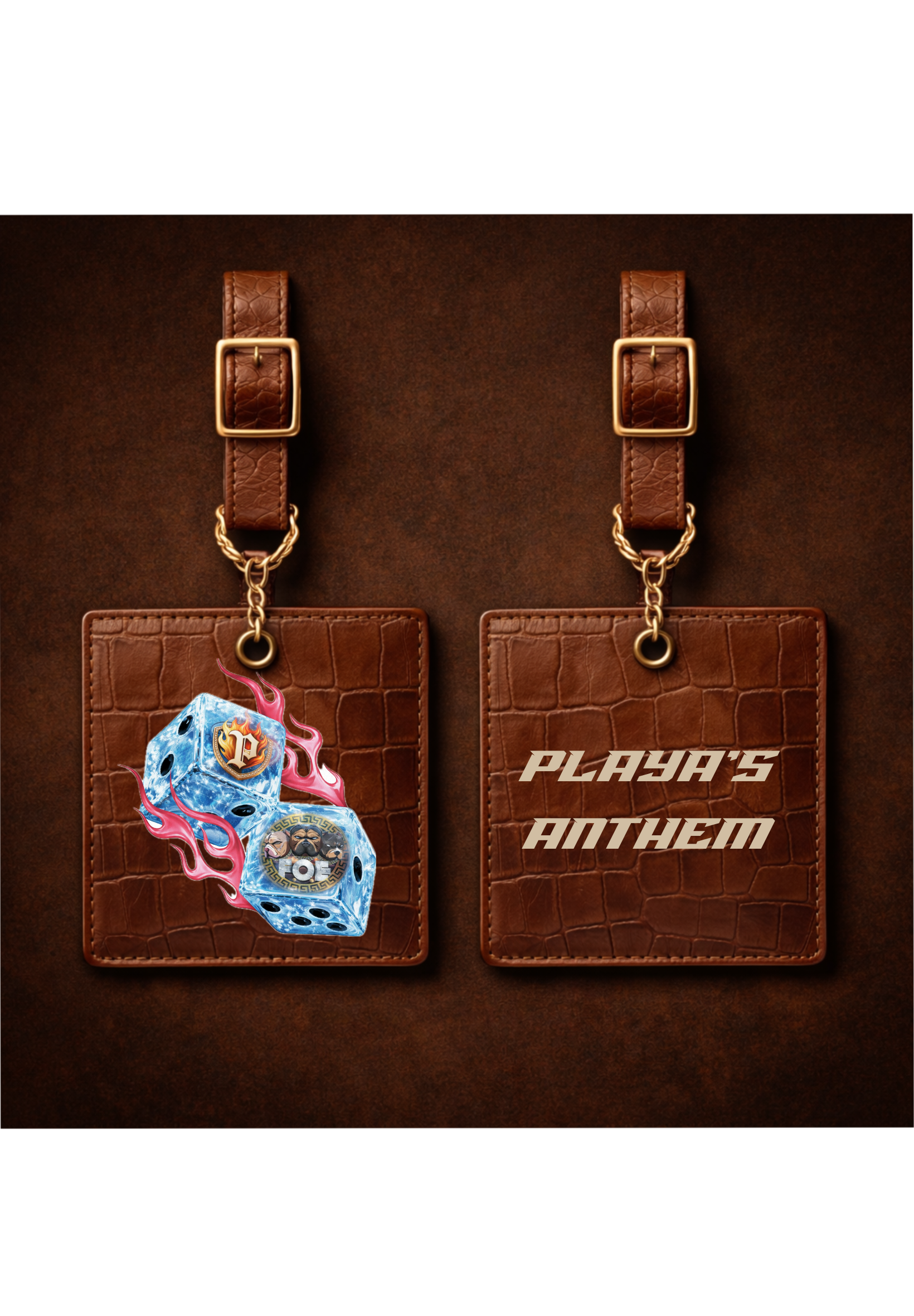 Playa’s Anthem Genuine Alligator Leather Duffle Bag